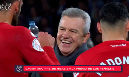 Así vivió Javier Aguirre la tanda de penaltis de la semifinal de Copa ante la Real Sociedad