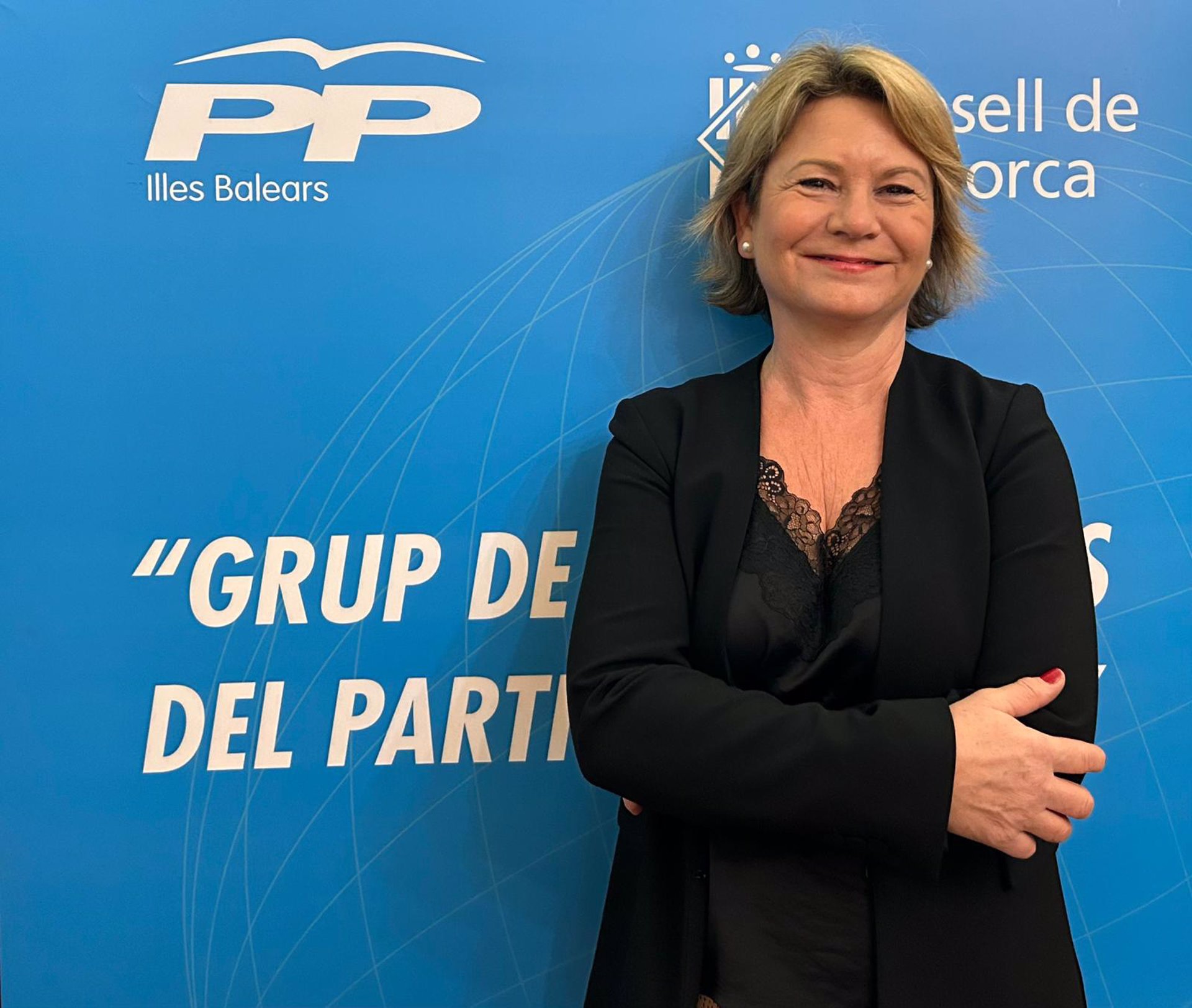 La portavoz del PP en el Consell de Mallorca, Núria Riera. - PP