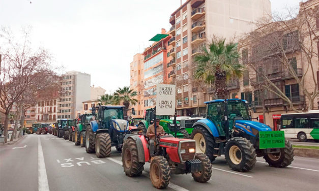 El GOB apoya las movilizaciones de los payeses agroecológicos de Baleares