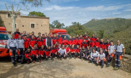 Bomberos de Mallorca realiza una jornada de simulacros en el Santuario de Lluc