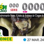 Cupón del 27 de marzo, dedicado al 375 Aniversario del Santísimo Cristo de Ánimas de Ciegos de Málaga - ONCE