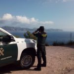 Una foto de archivo de un guardia civil en la costa de Baleares. - GUARDIA CIVIL - Archivo