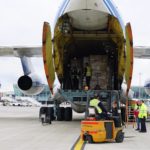 Llegada de un cargamento con material sanitario al aeropuerto de Son Sant Joan. - CAIB - Archivo