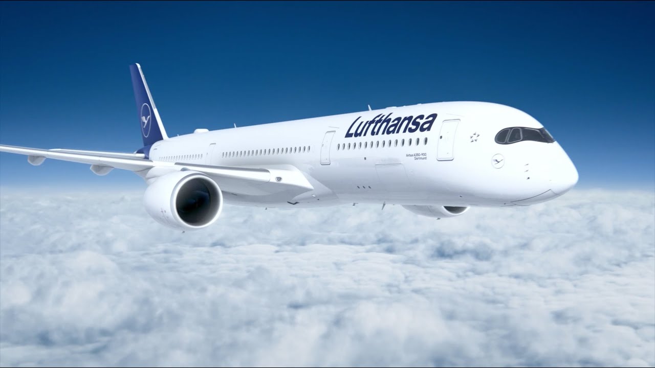 Avión de Lufthansa.