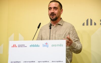 Mates (Ara Més) celebra la coalición con ERC, EH Bildu y BNG: «Europa nos interpela mucho»