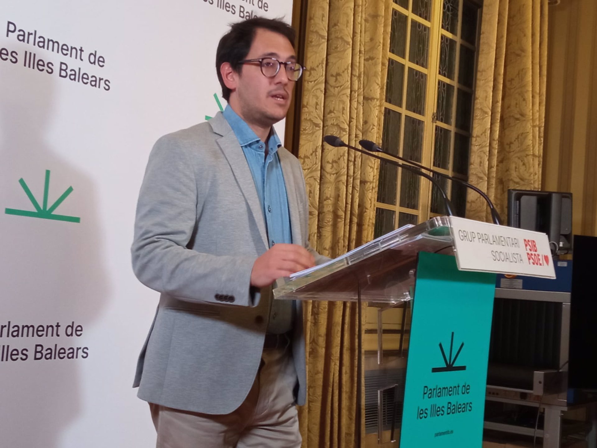 El portavoz del PSIB, Iago Negueruela. - EUROPA PRESS