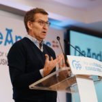 El presidente del Partido Popular, Alberto Núñez Feijóo.