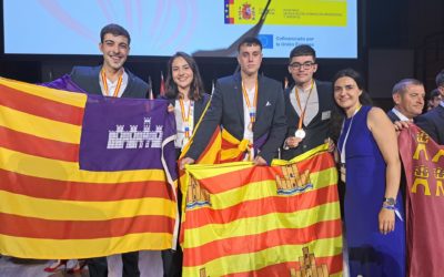 Los alumnos de FP de Baleares participantes en los Spainskills logran una medalla de oro y tres bronces en Madrid