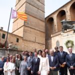 El Consell de Mallorca conmemora en Sineu los 40 años de la bandera de la isla