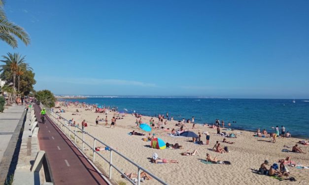 La llegada de una masa de aire cálido a Baleares elevará las temperaturas por encima de los 30ºC este fin de semana