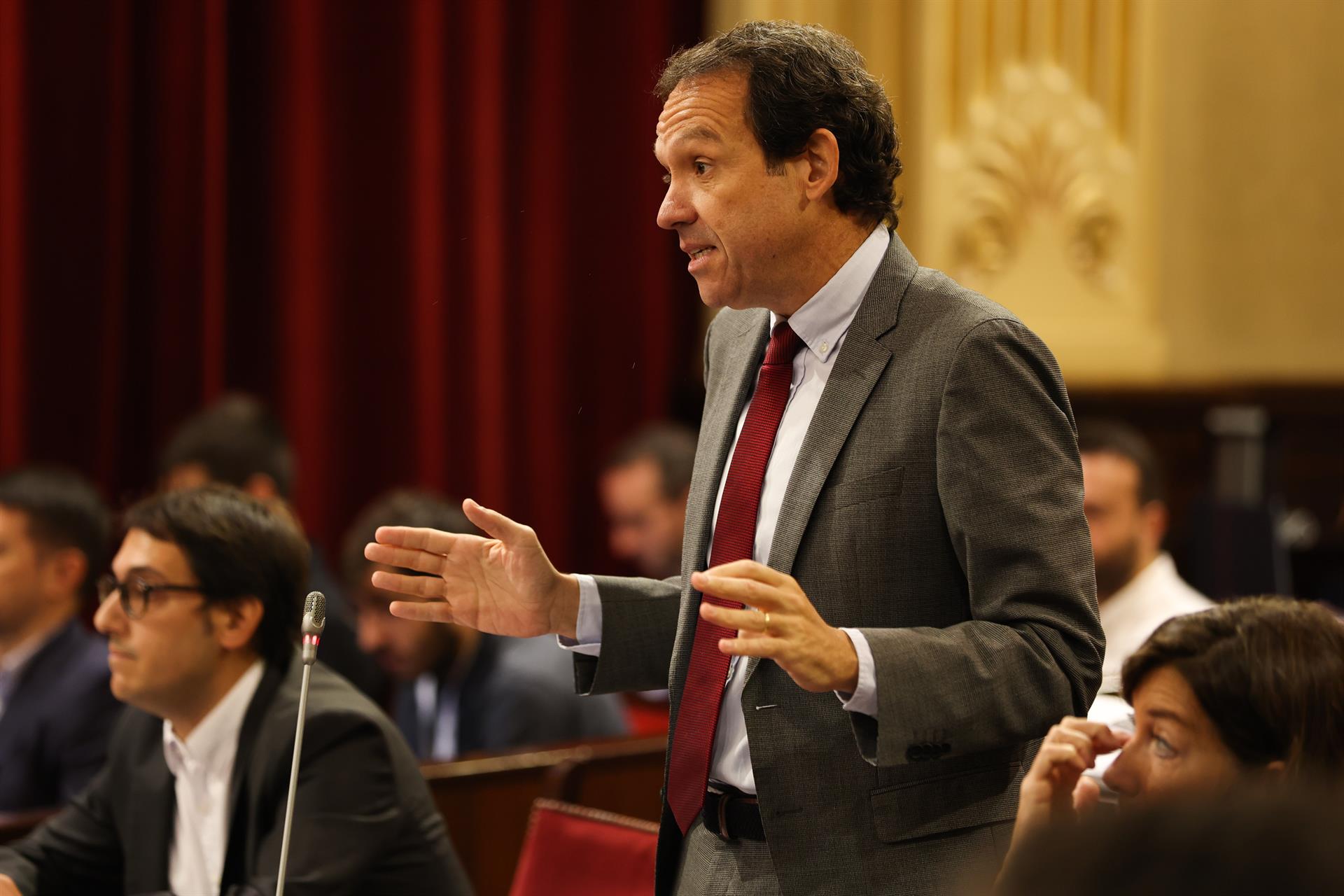 El portavoz adjunto del PSIB en el Parlament, Marc Pons. - Tomàs Moyà - Europa Press - Archivo