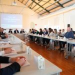 El alcalde de Palma, Jaime Martínez, durante la celebración de la primera reunión del Foro del Trabajo Autónomo de Palma. - AYUNTAMIENTO DE PALMA