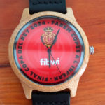 Reloj conmemorativo de la Final de la Copa del Rey de Sevilla, gracias a Relojería Fernando Miró y Fibwi.