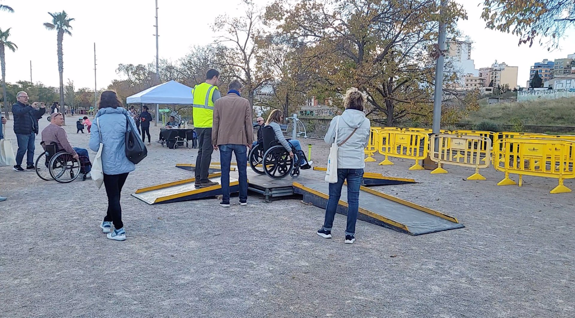 Instantánea de actividades con motivo del Día de la Accesibilidad. - AYUNTAMIENTO DE PALMA