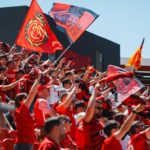 La afición del RCD Mallorca.
