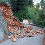Carretera de Valldemossa cortada por un desprendimiento. - CONSELL DE MALLORCA