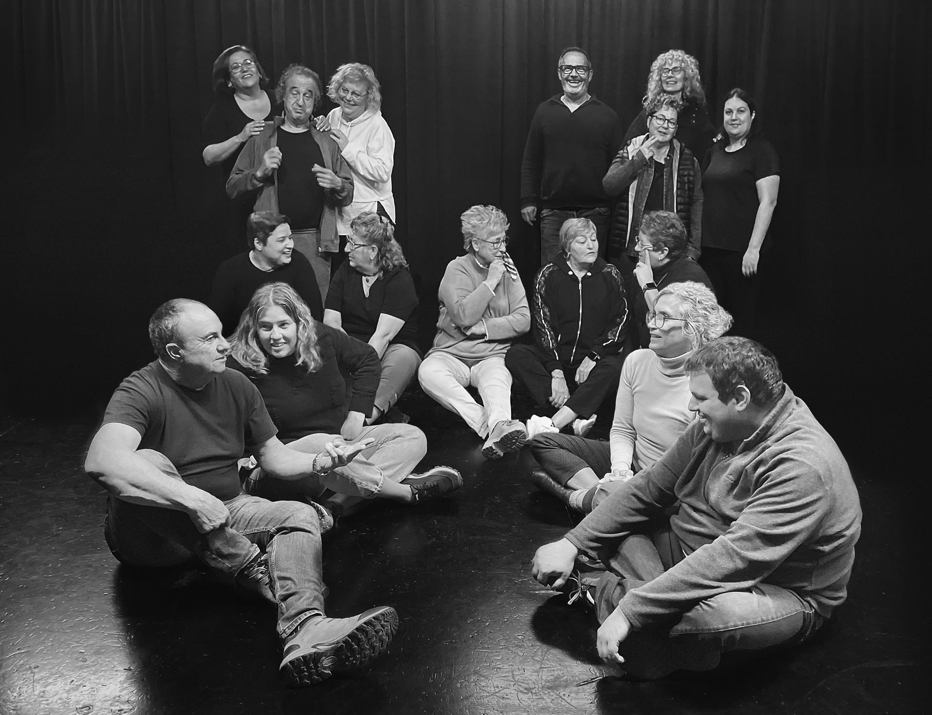 Miembros de la compañía teatral, Estepa Teatre. - ESTEPA TEATRE