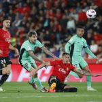 Un momento del partido ante el Atlético.