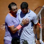 Rafa Nadal se despidió en segunda ronda del Abierto de Roma.