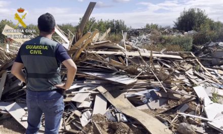 El Seprona y el Govern inspeccionan siete parcelas rústicas por vertidos de residuos de obra en Mallorca