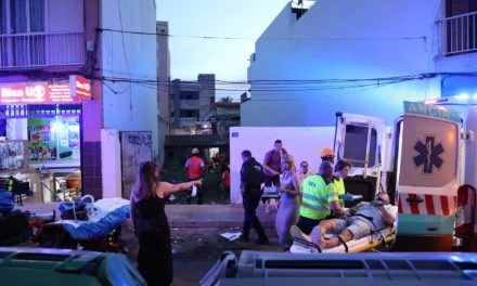 Solo uno de los heridos en el derrumbe sigue hospitalizado