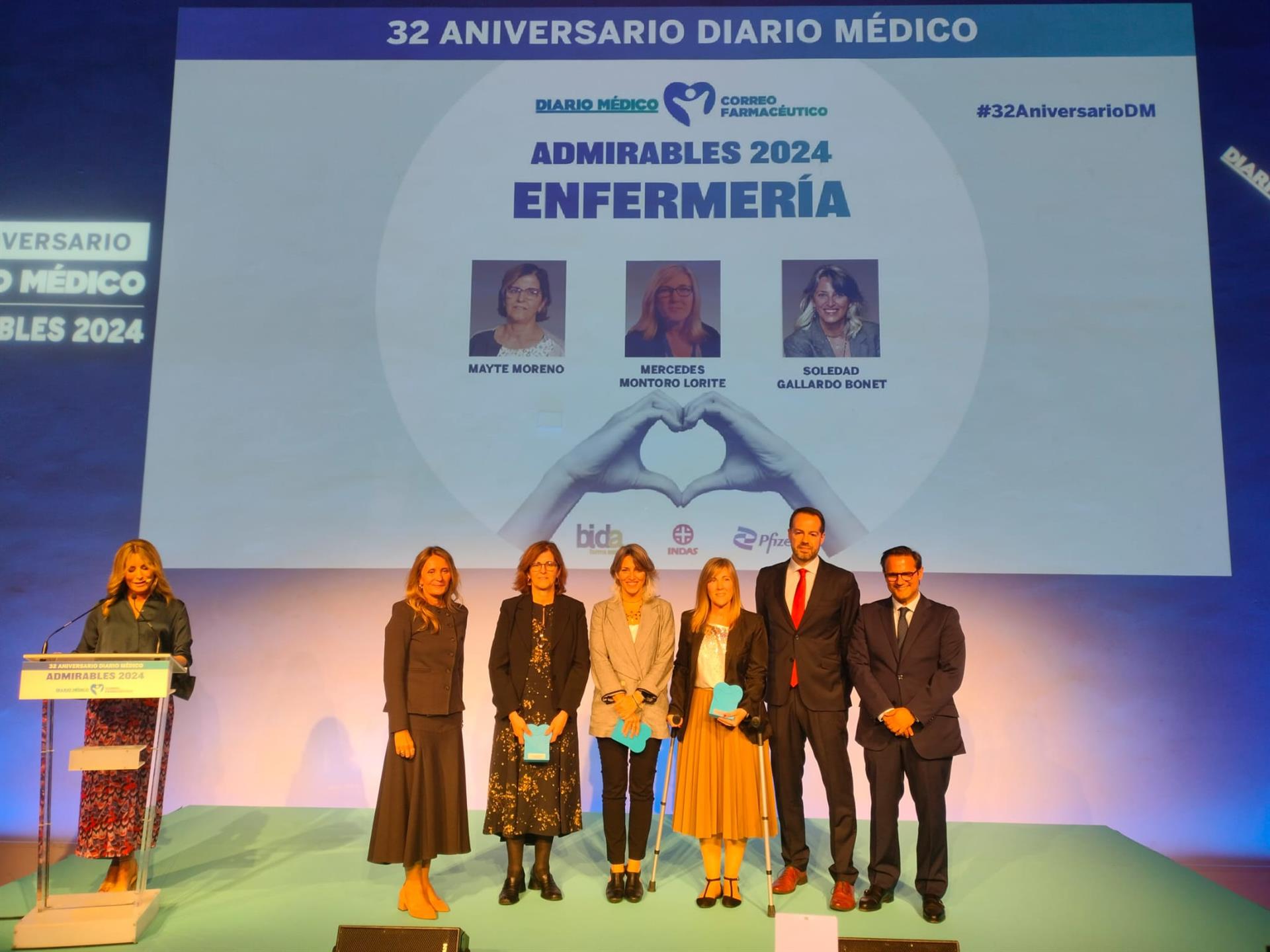 La gerente del Hospital Son Llàtzer, Soledad Gallardo, recibe el premio Admirables 2024 - CAIB