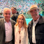 El exdiputado de Vox Antonio Salvá, junto al vicepresidente de Vox en Baleares, Fulgencio Coll, y el vicepresidente del Consell, Pedro Bestard, en la convención de Vox en Madrid. - VOX