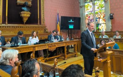 Vox pide al PP que “no se deje amedrentar” y no cuelgue la bandera LGTBI en el Consell de Mallorca