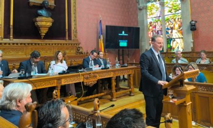 Vox pide al PP que “no se deje amedrentar” y no cuelgue la bandera LGTBI en el Consell de Mallorca