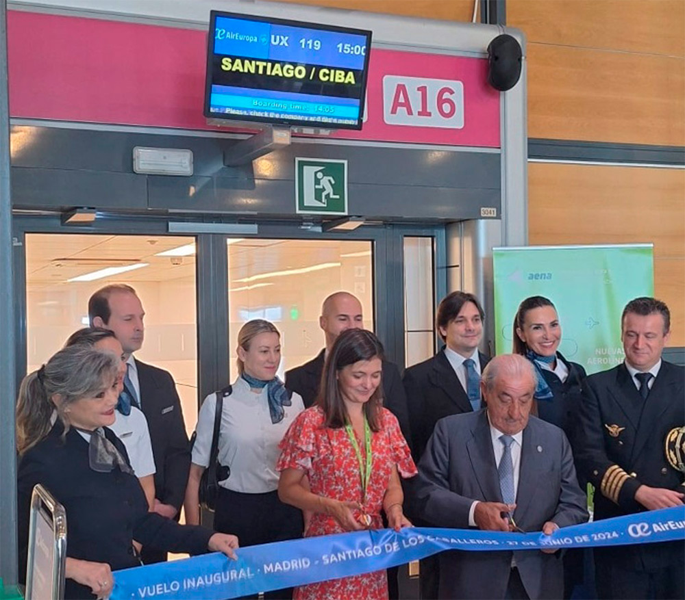 Air Europa inaugura la nueva ruta entre Madrid y Santiago de los Caballeros, su tercer destino en República Dominicana - AIR EUROPA