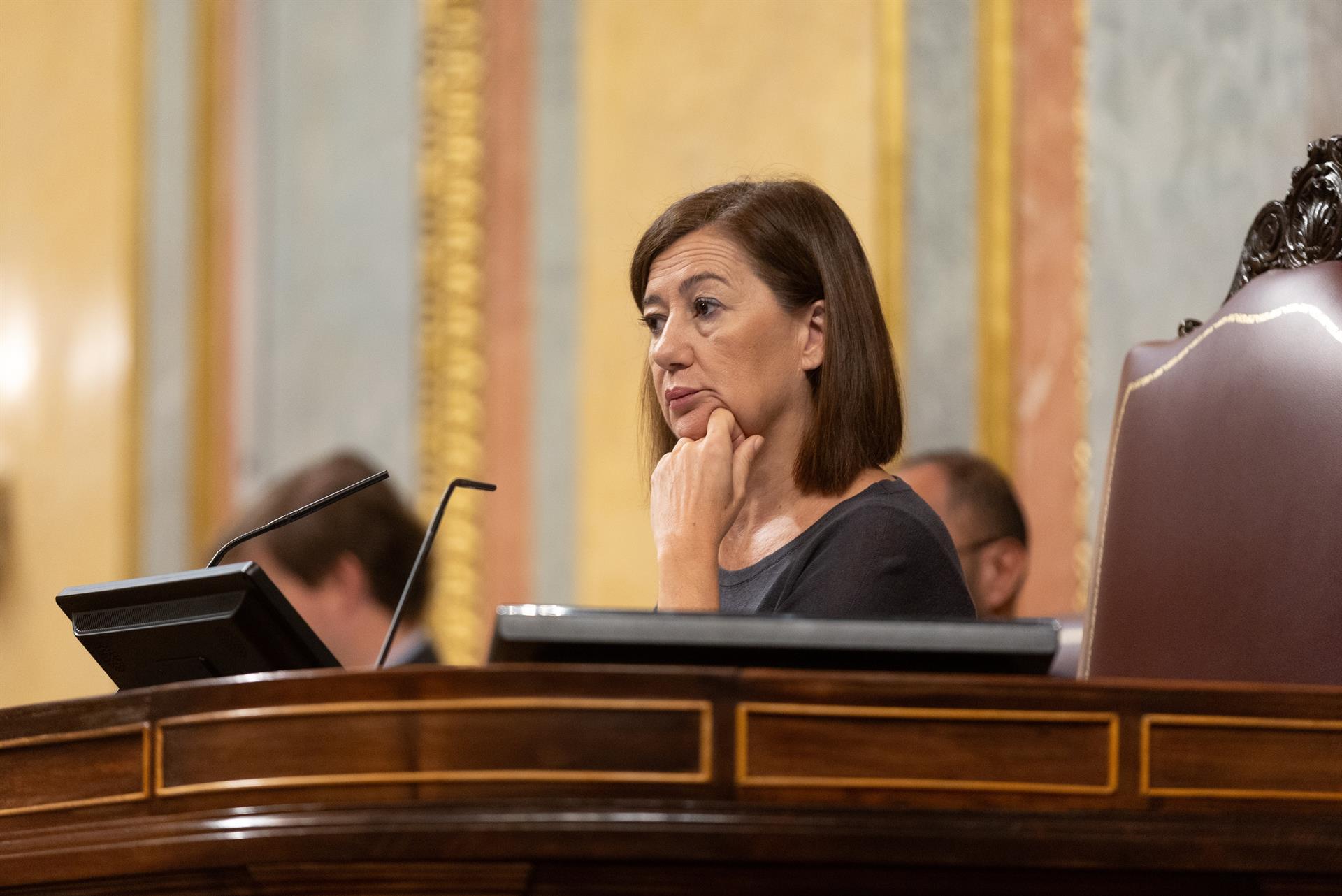 La presidenta del Congreso de los Diputados, Francina Armengol, durante una sesión de control, en el Congreso de los Diputados, a 12 de junio. - Eduardo Parra - Europa Press