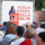 La secretaria general del PSIB-PSOE, Francina Armengol, en la fiesta de la Rosa de los socialistas de Calvià - PSIB-PSOE
