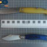 Navajas incautadas al detenido por un robo con violencia a un hombre de edad avanzada en Ciutadella - POLICÍA NACIONAL