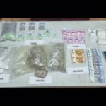 Drogas y dinero intervenido al hombre arrestado por un caso de violencia de género en Sant Josep de Sa Talaia, Ibiza. - POLICÍA LOCAL SANT JOSEP