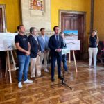 El presidente del Consell, Llorenç Galmés, explica en declaraciones la construcción del parque de bomberos de Santanyí. - EUROPA PRESS