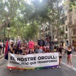 Manifestación en Palma por el Día del Orgullo LGTBI. - EUROPA PRESS