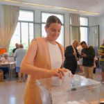La presidenta del PP de Baleares y, también, presidenta del Govern, Marga Prohens, vota en el CEPA La Balanguera de Palma - PP