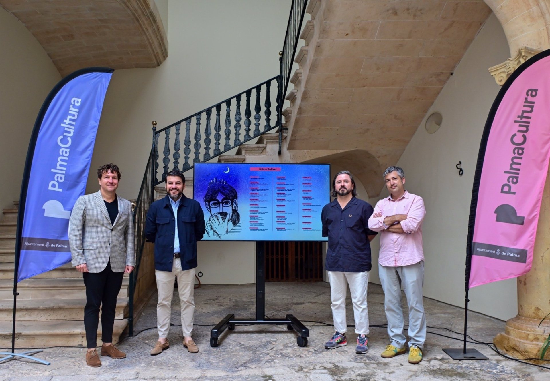 Presentación en can Oms de 'Nits a Bellver'. - AYUNTAMIENTO DE PALMA