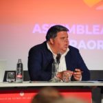 El presidente de la FFIB, Pep Sansó, participa en la Asamblea General Extraordinaria que ha aprobado por unanimidad arrancar el proceso electoral para elegir presidente de la Federación para el mandato 2024/2028 - FFIB.