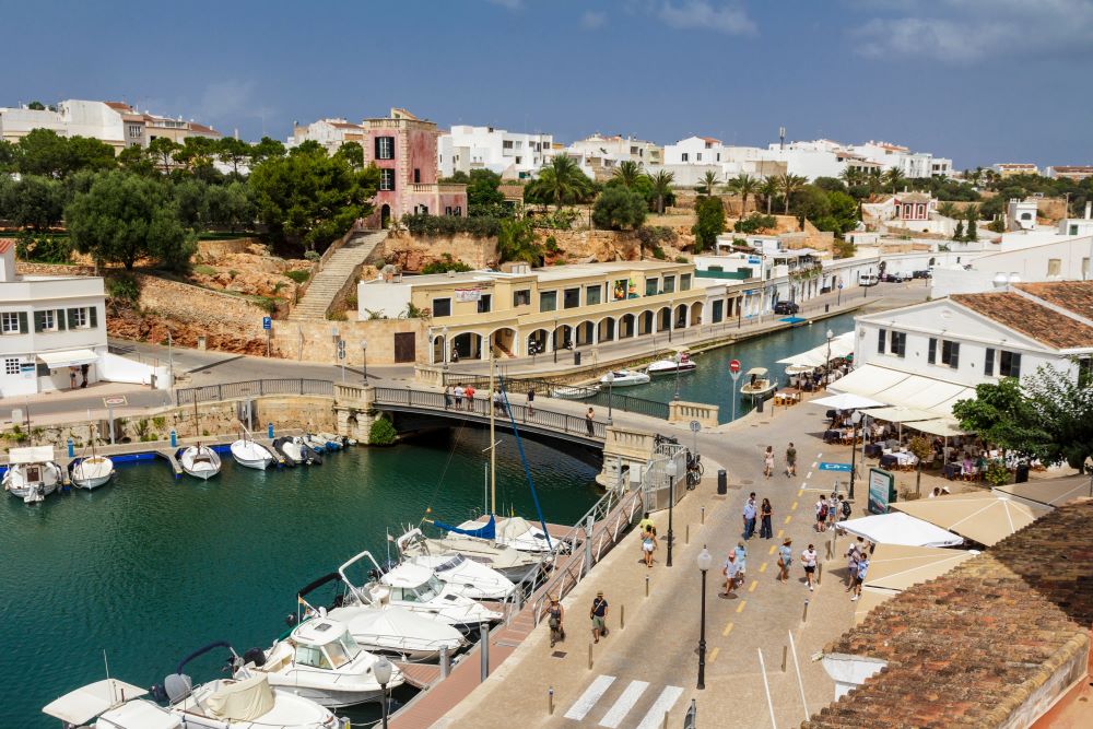 Puerto de Ciutadella (Menorca).
