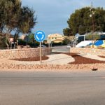 El Consell remodela y mejora la estética de la rotonda de entrada de sa Ràpita - CONSELL DE MALLORCA