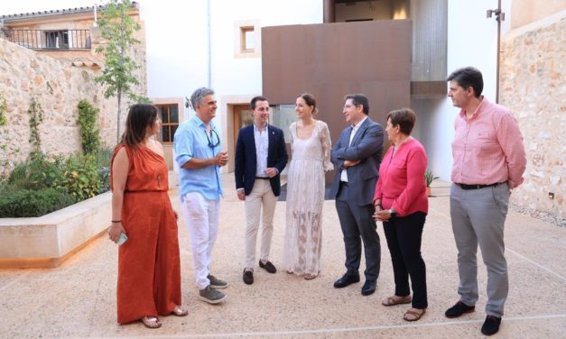 El Consell de Mallorca abre las puertas de la Casa Blai Bonet, Centro de Poesía de Santanyí