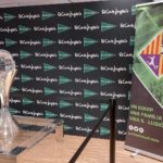 Los dos trofeos de Champions League del Palma Futsal expuestos. - EL CORTE INGLÉS