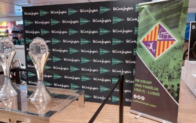El Corte Inglés de Avenidas expone los dos trofeos de Champions League del Palma Futsal este viernes y sábado
