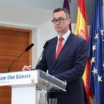 El portavoz del Govern, Antoni Costa, en rueda de prensa. POLITICA ESPAÑA EUROPA ISLAS BALEARES AUTONOMÍAS ISAAC BUJ - EUROPA PRESS