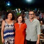 La Secretaria General De La Federación Socialista De Mallorca, Catalina Cladera; La Secretaria General Del PSIB-PSOE, Francina Armengol; Y El Portavoz Municipal Socialista En Muro, Martí Siquier - PSIB-PSOE
