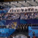 Un momento de la ceremonia inaugural de los Juegos.
