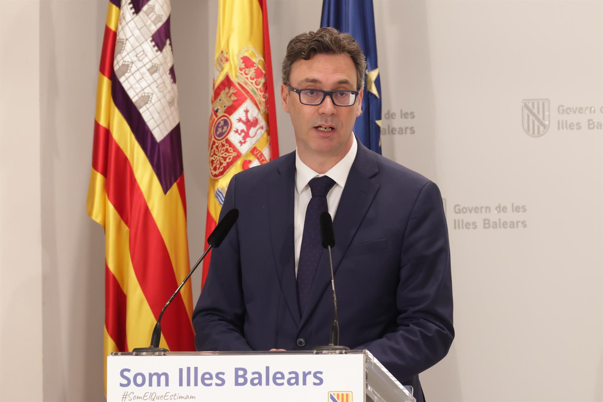 El portavoz del Govern y conseller de Economía, Hacienda e Innovación, Antoni Costa. - CAIB - Archivo
