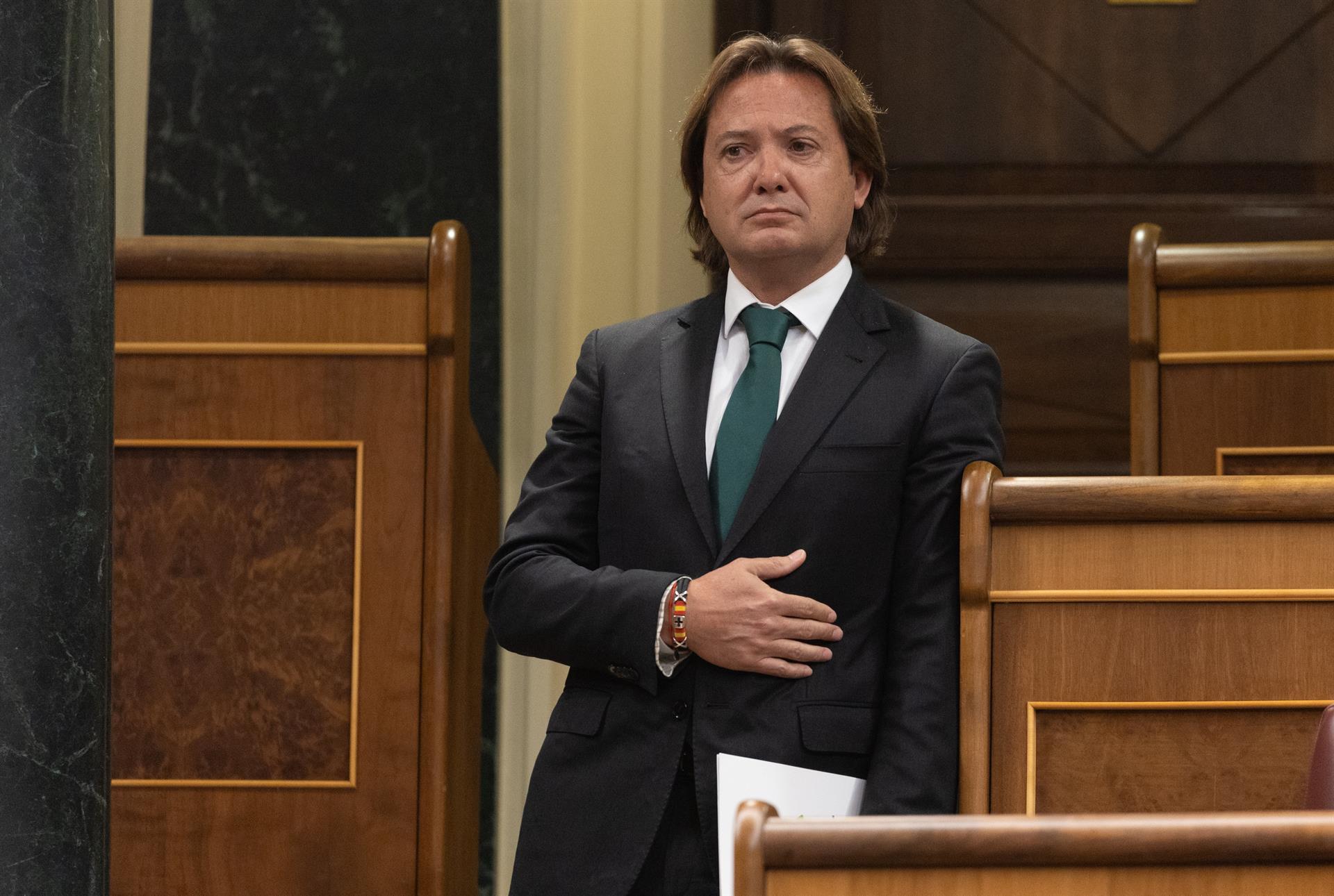 El diputado de Vox en el Congreso por Baleares, Jorge Campos. Archivo. - Eduardo Parra - Europa Press - Archivo