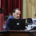 El presidente del Parlament, Gabriel Le Senne. - Isaac Buj - Europa Press